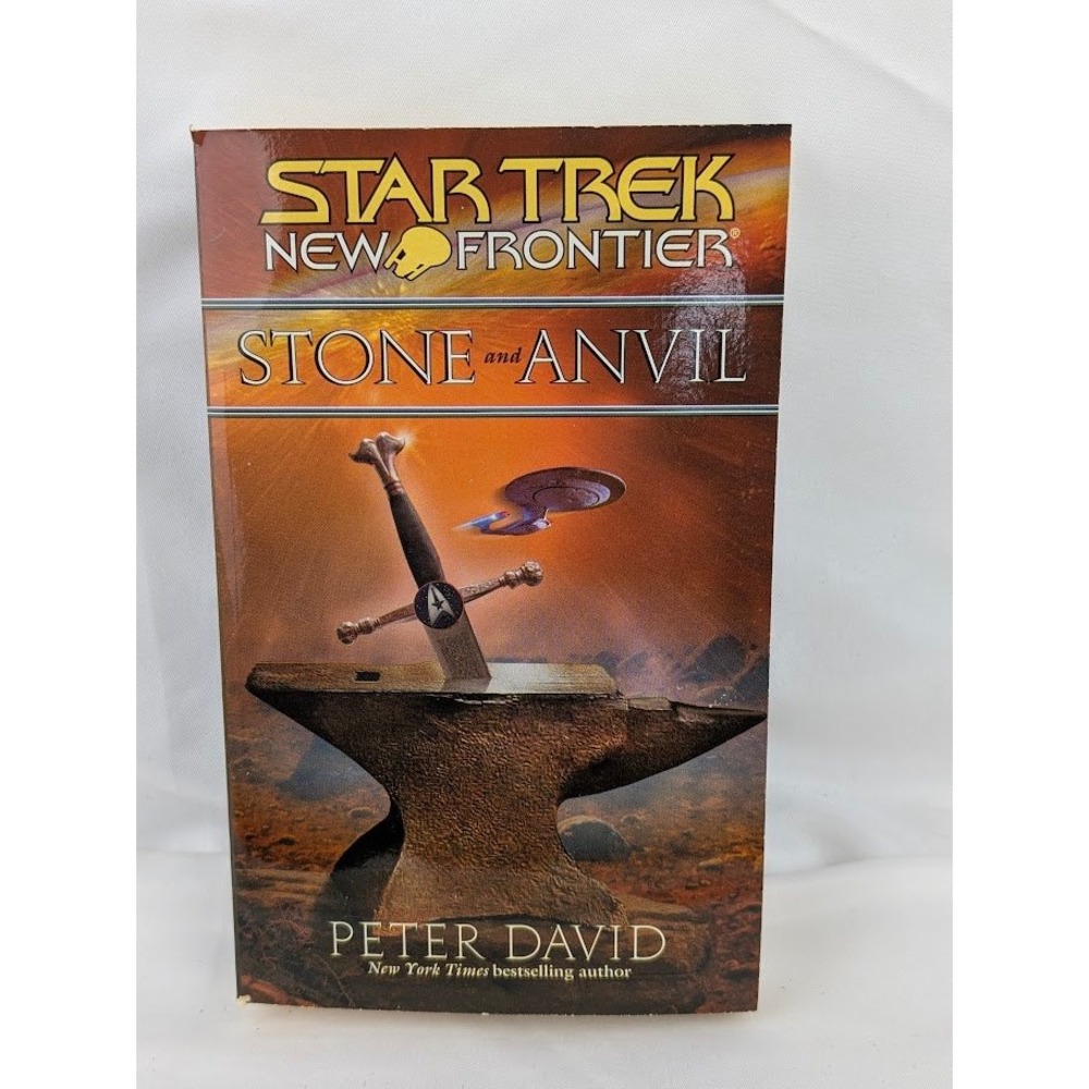 Star Trek Book Stone and Anvil New Frontier Peter David Sci-Fi